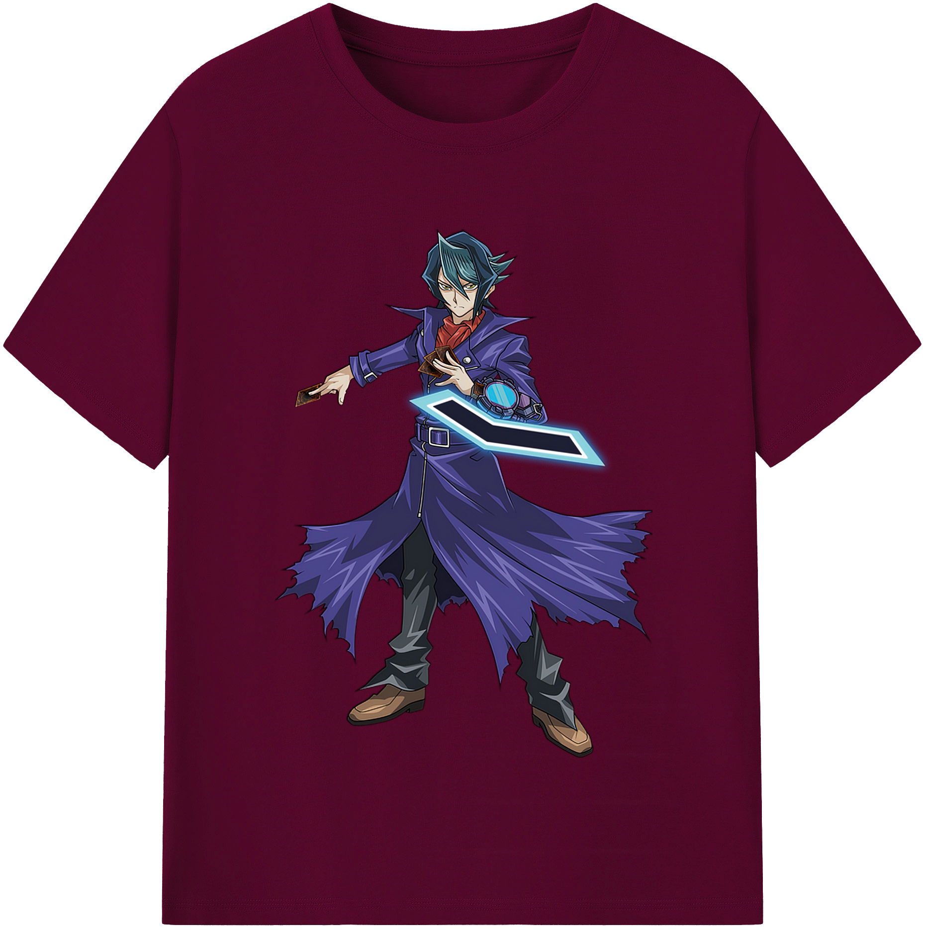 （画像用） 遊☆戯☆王 Yu-Gi-Oh! レディースカジュアルプリントTシャツ（綿100％）